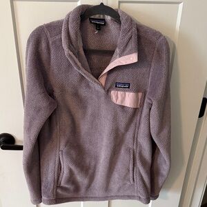 Patagonia Women's Lavender Half Snap Pullover